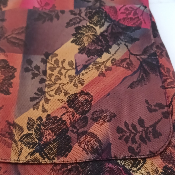 VTG LAWRENCE Philadelphia womens Jacket Size 13/14 Junior  Multi-colored pads - Picture 8 of 9